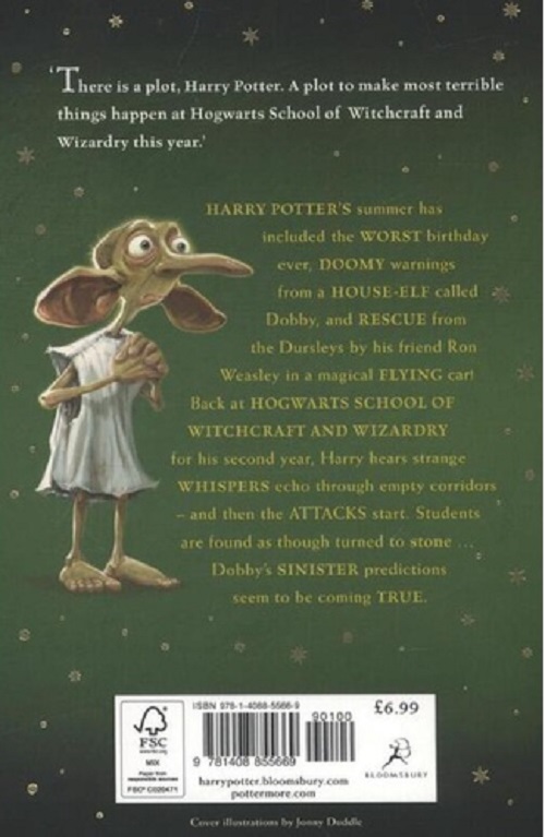Tiểu Thuyết Tiếng Anh - Harry Potter And The Chamber of Secrets, Children's Paperback